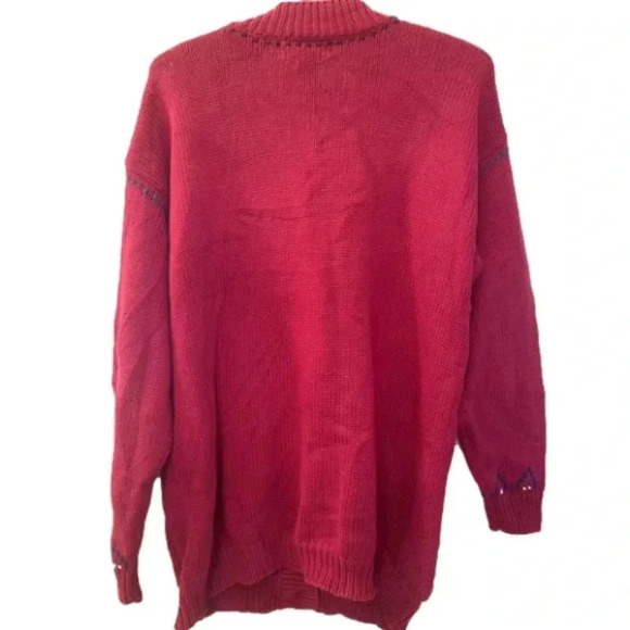 RETRO-CHARTER Collection  Cardigan-Pink​​​ - Picture 6 of 6